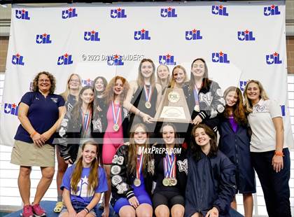 Thumbnail 3 in UIL 4A State Varsity Swim & Dive Finals photogallery.