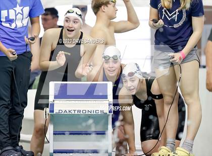 Thumbnail 3 in UIL 4A State Varsity Swim & Dive Finals photogallery.