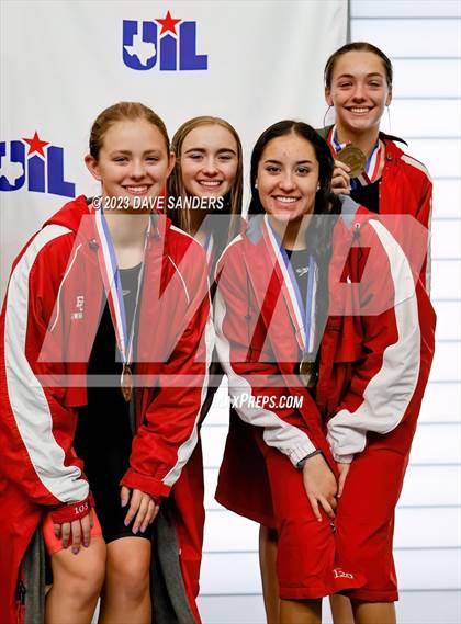Thumbnail 2 in UIL 4A State Varsity Swim & Dive Finals photogallery.