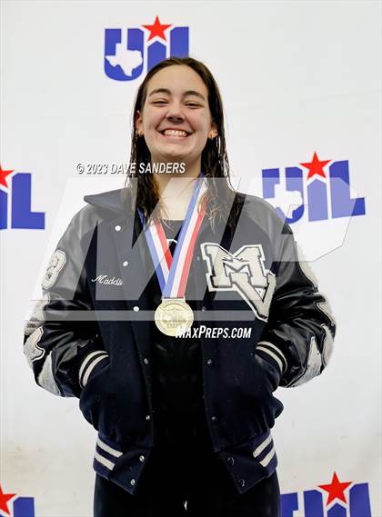 Thumbnail 1 in UIL 4A State Varsity Swim & Dive Finals photogallery.