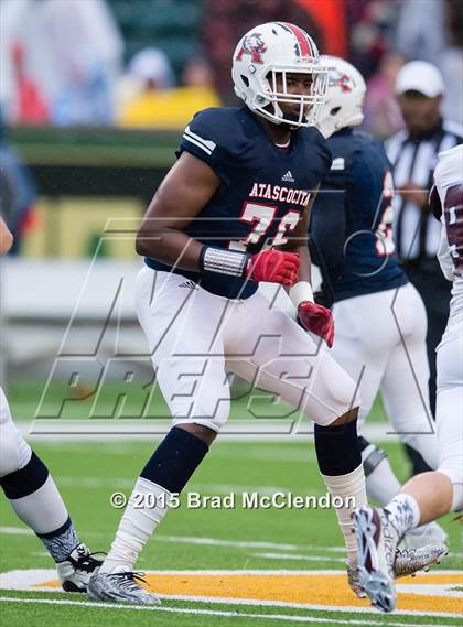 Thumbnail 2 in Rowlett vs Atascocita (UIL 6A Regional Playoff) photogallery.