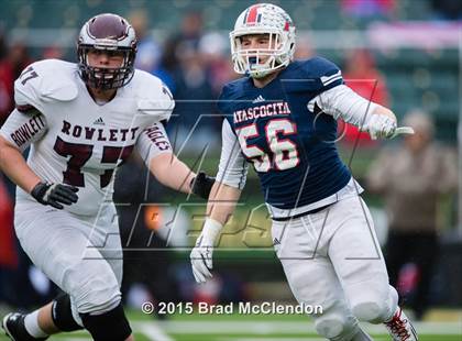 Thumbnail 1 in Rowlett vs Atascocita (UIL 6A Regional Playoff) photogallery.