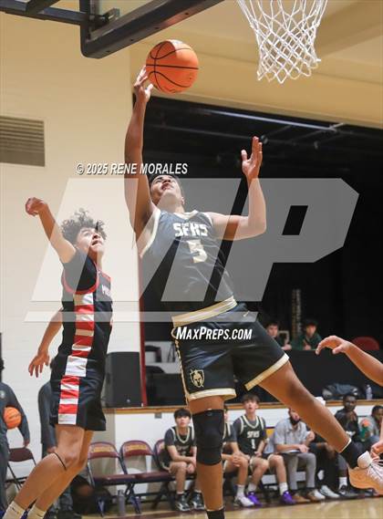 Thumbnail 2 in Arleta vs St Francis (Cantwell Sacred Heart of Mary Tip Off Classic ) photogallery.
