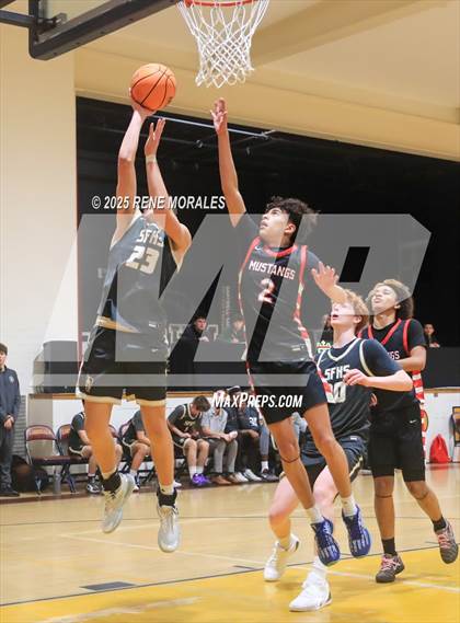 Thumbnail 2 in Arleta vs St Francis (Cantwell Sacred Heart of Mary Tip Off Classic ) photogallery.