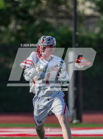Thumbnail 2 in Catholic Memorial vs Franklin (MIAA Division 1 Round of 16) photogallery.
