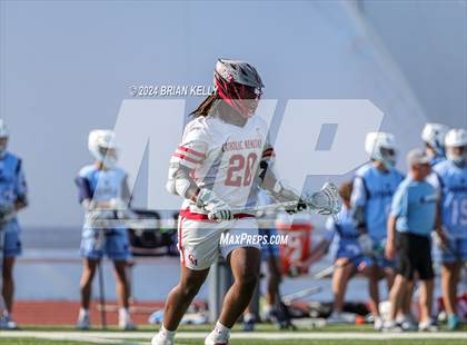 Thumbnail 2 in Catholic Memorial vs Franklin (MIAA Division 1 Round of 16) photogallery.
