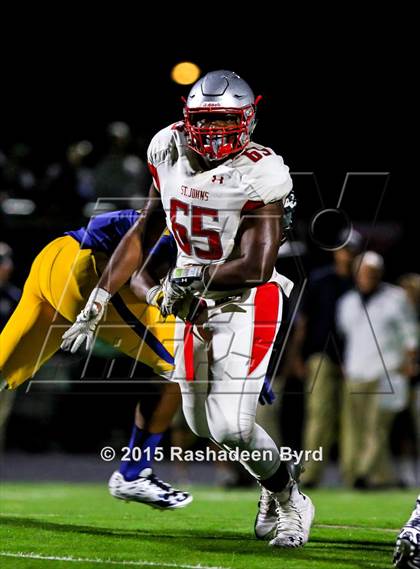 Thumbnail 1 in St. John's vs. Our Lady of Good Counsel photogallery.