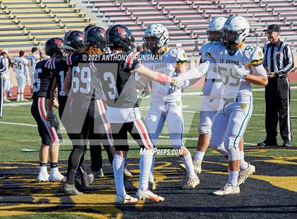 Thumbnail 2 in Woodland Christian vs. Le Grand (CIF SJS D7 Final) photogallery.