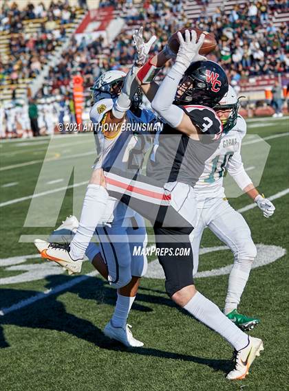 Thumbnail 2 in Woodland Christian vs. Le Grand (CIF SJS D7 Final) photogallery.