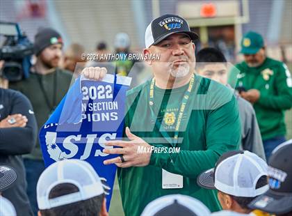 Thumbnail 1 in Woodland Christian vs. Le Grand (CIF SJS D7 Final) photogallery.