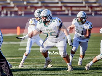 Thumbnail 2 in Woodland Christian vs. Le Grand (CIF SJS D7 Final) photogallery.