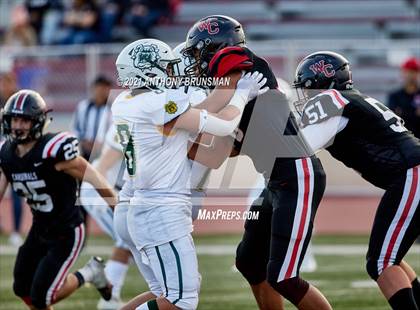 Thumbnail 2 in Woodland Christian vs. Le Grand (CIF SJS D7 Final) photogallery.