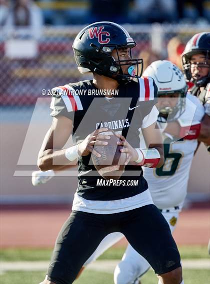 Thumbnail 3 in Woodland Christian vs. Le Grand (CIF SJS D7 Final) photogallery.