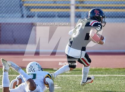 Thumbnail 2 in Woodland Christian vs. Le Grand (CIF SJS D7 Final) photogallery.