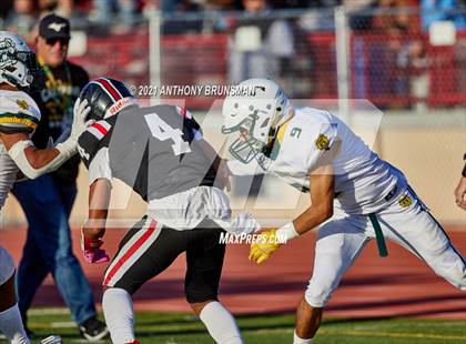 Thumbnail 2 in Woodland Christian vs. Le Grand (CIF SJS D7 Final) photogallery.