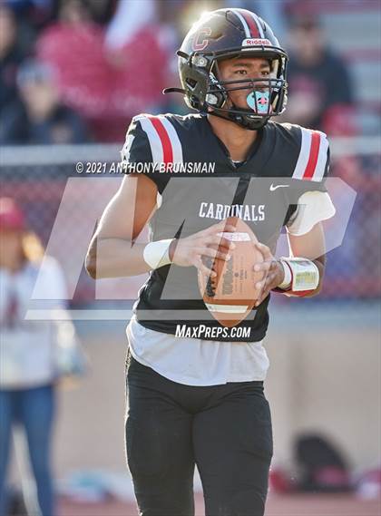 Thumbnail 2 in Woodland Christian vs. Le Grand (CIF SJS D7 Final) photogallery.