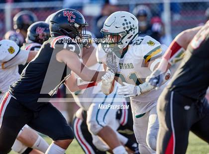 Thumbnail 2 in Woodland Christian vs. Le Grand (CIF SJS D7 Final) photogallery.