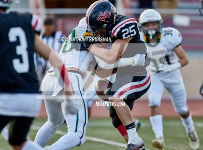Thumbnail 2 in Woodland Christian vs. Le Grand (CIF SJS D7 Final) photogallery.