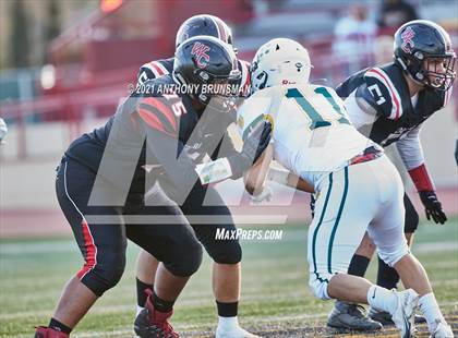 Thumbnail 2 in Woodland Christian vs. Le Grand (CIF SJS D7 Final) photogallery.