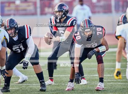 Thumbnail 2 in Woodland Christian vs. Le Grand (CIF SJS D7 Final) photogallery.