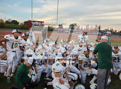 Thumbnail 2 in Woodland Christian vs. Le Grand (CIF SJS D7 Final) photogallery.