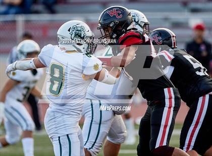 Thumbnail 3 in Woodland Christian vs. Le Grand (CIF SJS D7 Final) photogallery.