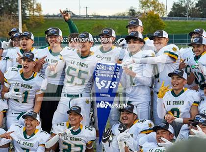 Thumbnail 3 in Woodland Christian vs. Le Grand (CIF SJS D7 Final) photogallery.