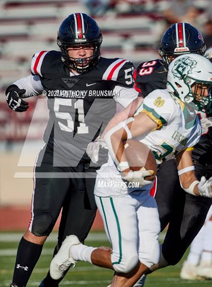 Thumbnail 2 in Woodland Christian vs. Le Grand (CIF SJS D7 Final) photogallery.