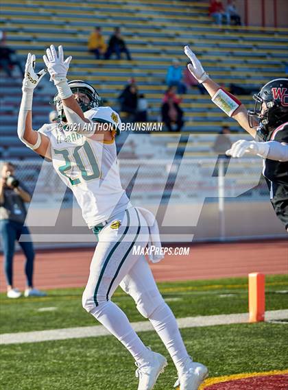 Thumbnail 2 in Woodland Christian vs. Le Grand (CIF SJS D7 Final) photogallery.