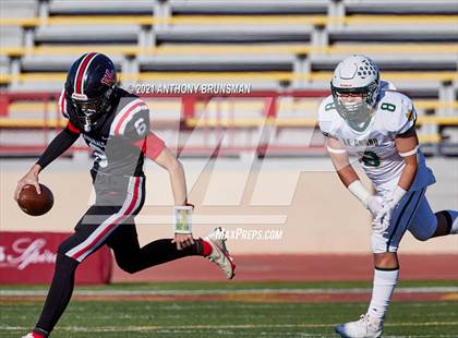 Thumbnail 3 in Woodland Christian vs. Le Grand (CIF SJS D7 Final) photogallery.