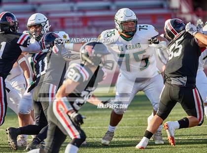 Thumbnail 1 in Woodland Christian vs. Le Grand (CIF SJS D7 Final) photogallery.