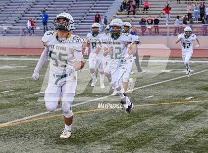 Thumbnail 2 in Woodland Christian vs. Le Grand (CIF SJS D7 Final) photogallery.