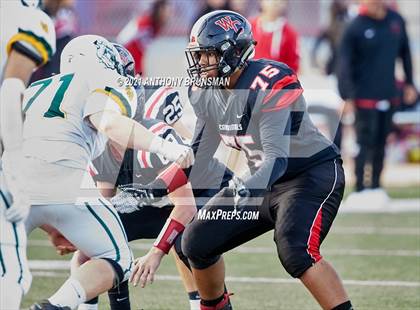 Thumbnail 2 in Woodland Christian vs. Le Grand (CIF SJS D7 Final) photogallery.