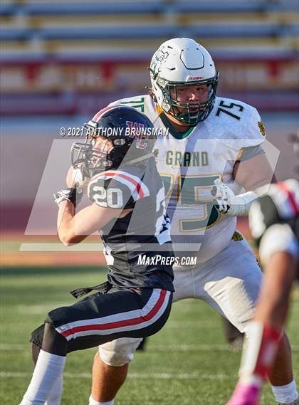 Thumbnail 2 in Woodland Christian vs. Le Grand (CIF SJS D7 Final) photogallery.