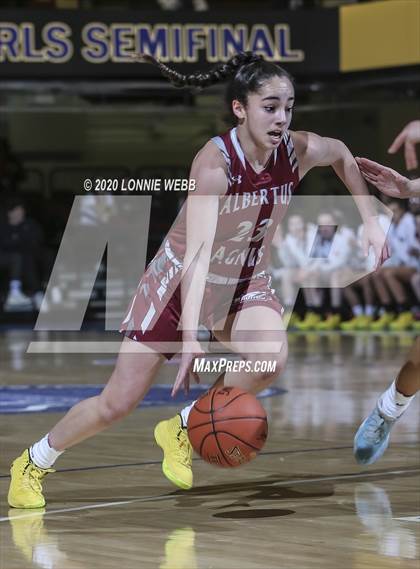 Thumbnail 2 in Ursuline vs. Albertus Magnus (Section 1 Class AA Semifinal) photogallery.