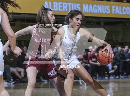 Thumbnail 1 in Ursuline vs. Albertus Magnus (Section 1 Class AA Semifinal) photogallery.