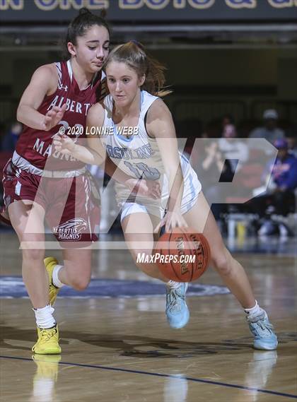 Thumbnail 3 in Ursuline vs. Albertus Magnus (Section 1 Class AA Semifinal) photogallery.