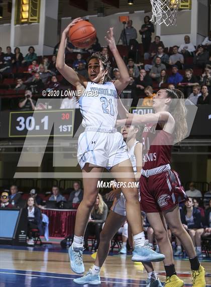 Thumbnail 2 in Ursuline vs. Albertus Magnus (Section 1 Class AA Semifinal) photogallery.