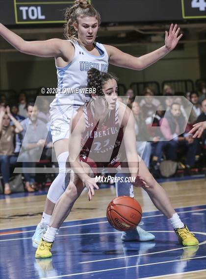 Thumbnail 3 in Ursuline vs. Albertus Magnus (Section 1 Class AA Semifinal) photogallery.