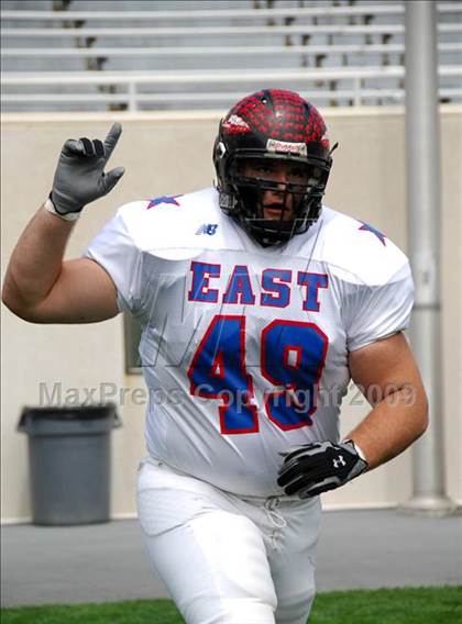 Thumbnail 1 in Michigan HS Football Coaches Association All-Star Game photogallery.