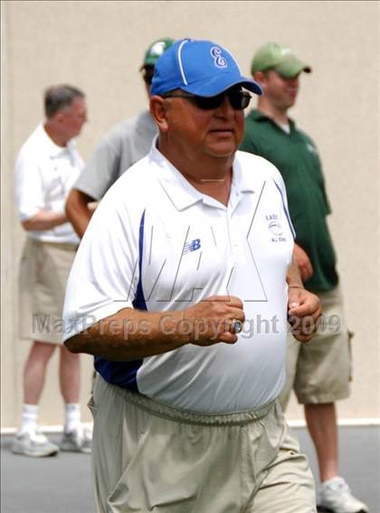 Thumbnail 3 in Michigan HS Football Coaches Association All-Star Game photogallery.