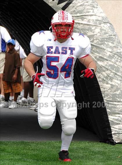 Thumbnail 3 in Michigan HS Football Coaches Association All-Star Game photogallery.