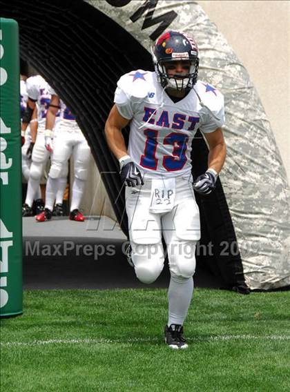 Thumbnail 1 in Michigan HS Football Coaches Association All-Star Game photogallery.