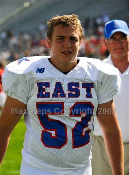 Thumbnail 3 in Michigan HS Football Coaches Association All-Star Game photogallery.