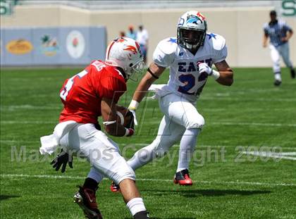 Thumbnail 1 in Michigan HS Football Coaches Association All-Star Game photogallery.