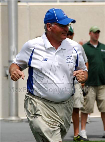 Thumbnail 2 in Michigan HS Football Coaches Association All-Star Game photogallery.