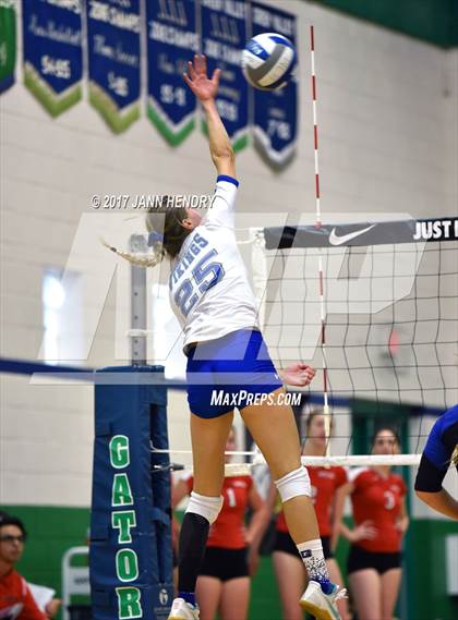 Thumbnail 1 in Village Christian vs. Pleasant Grove (Durango Fall Classic) photogallery.