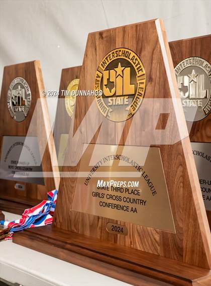 Thumbnail 1 in UIL Girls Cross Country Finals (Awards) photogallery.
