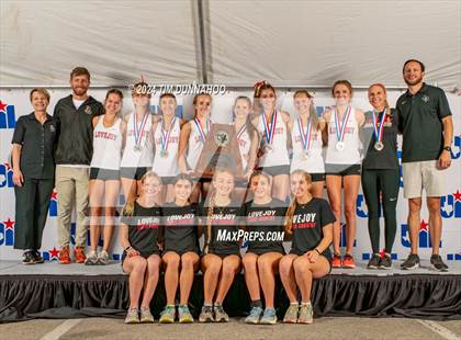 Thumbnail 1 in UIL Girls Cross Country Finals (Awards) photogallery.
