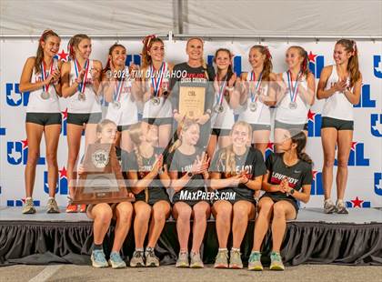 Thumbnail 2 in UIL Girls Cross Country Finals (Awards) photogallery.